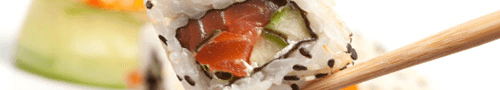 Einzelnes Sushi