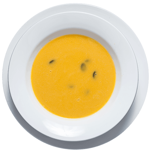 Süßkartoffel-Kürbis-Suppe (vegan)