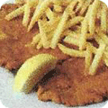 Wiener Schnitzel mit Pommes frites
