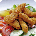 Chickenfilet strips