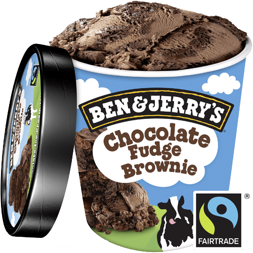 Ben & Jerry's Chocolate Fudge Brownie Eis 100 ml