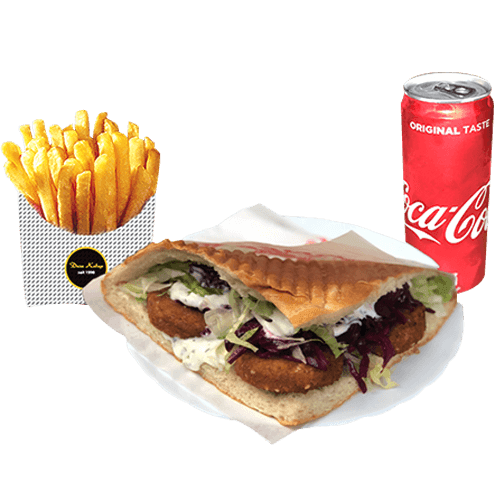 Falafel dürüm menu