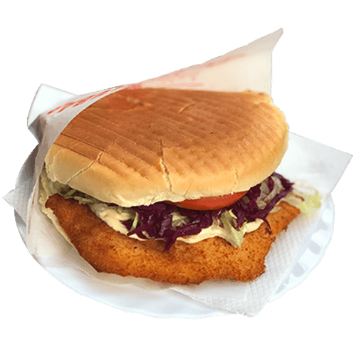 Schnitzel sandwich