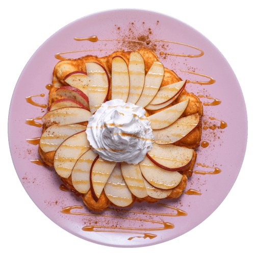 Wonder Waffle Apple Style