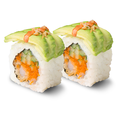 Dragon Roll (pikant, 8 Stück)