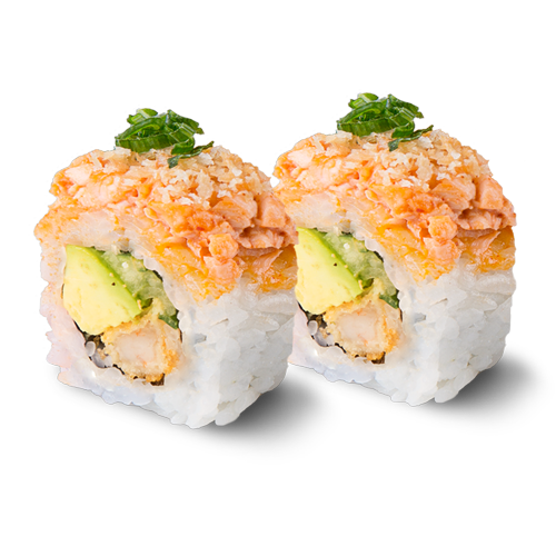 Spicy Salmon Roll (pikant, 8 Stück)