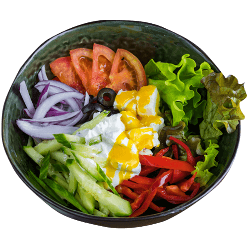 Exotic Greek salad