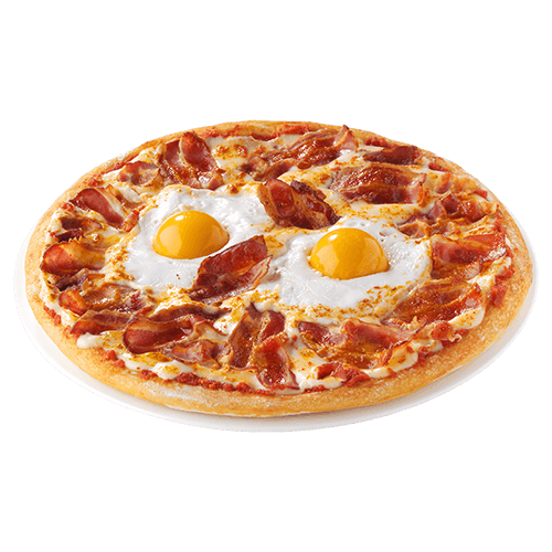 Pizza Bacon & Eggs