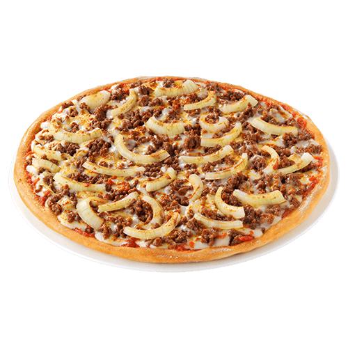 Pizza Beef & Onions