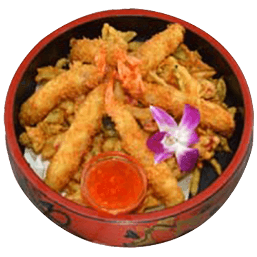 King prawns tempura (6 pieces)