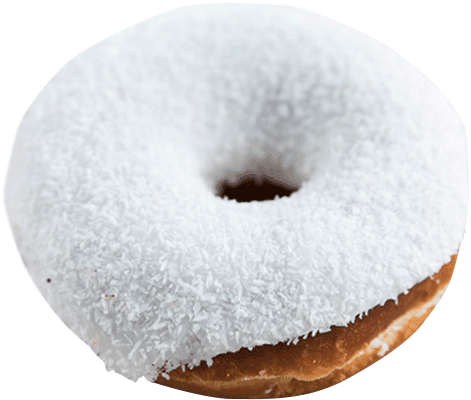 Donut Edle Flocke (6 Stück)