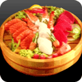 Sashimi gemischt (12 Stück)